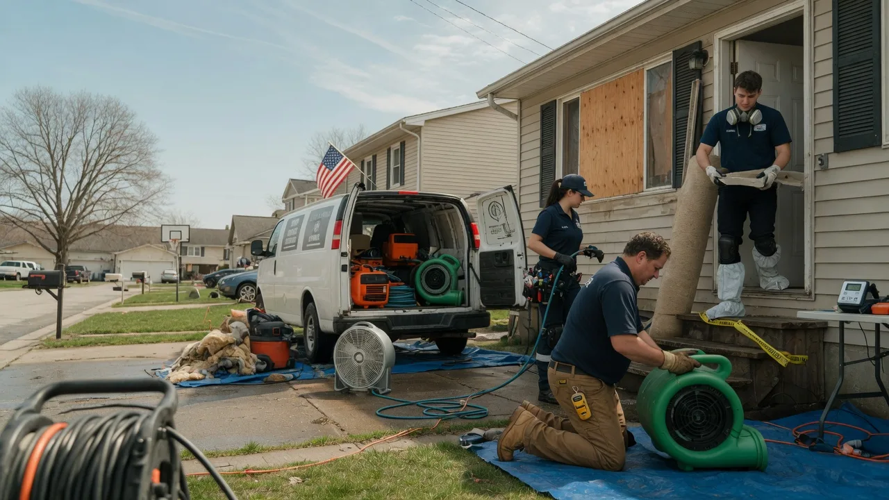 Water Damage Restoration in Portage, IN near me